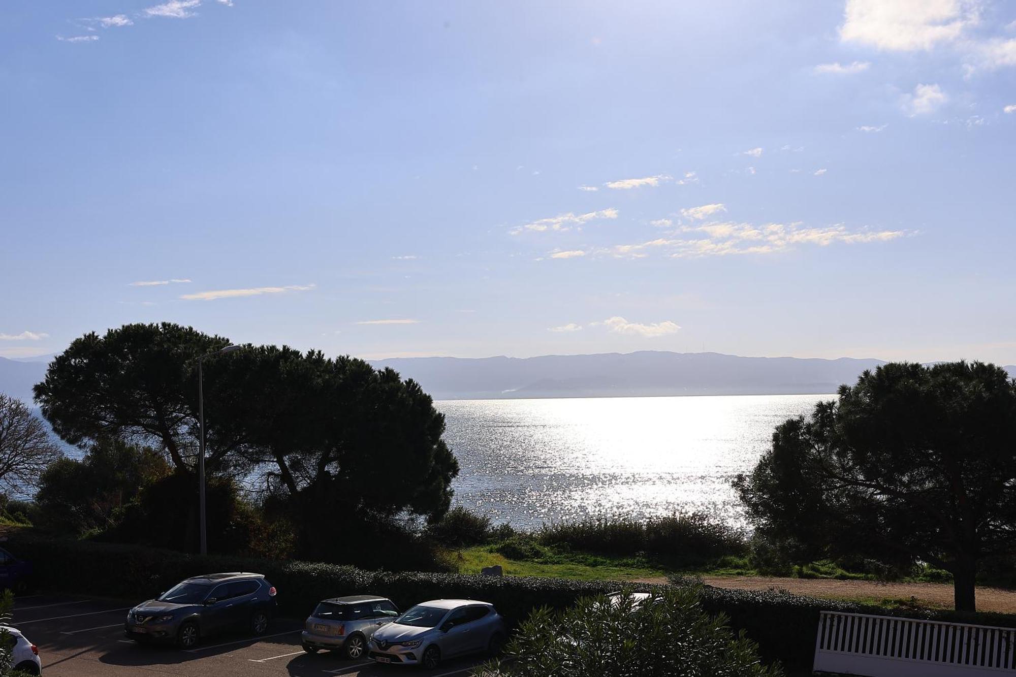 Superbe T2 Vue Mer - Piscine & Plage A 100M Ajaccio  Bagian luar foto